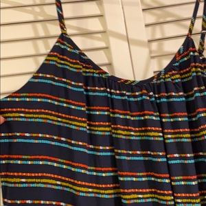 Target Merona stripe Maxi Dress, Sz S, NWT